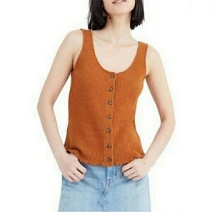 Madewell Kingston button tank